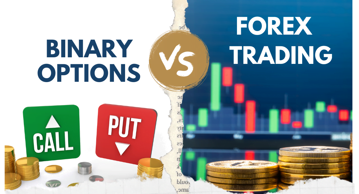 binary options vs forex trading