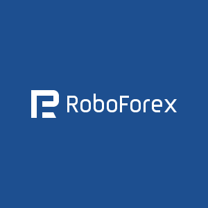 Logo of RoboForex which is one of the best ECN brokers in Kenya